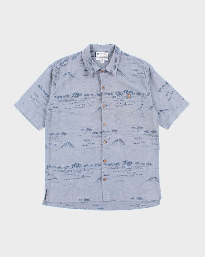 Vintage  Columbia Silk Blend Hawaiian Shirt - L