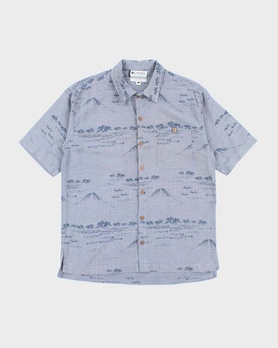 Vintage  Columbia Silk Blend Hawaiian Shirt - L