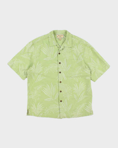 Vintage Boundry Bay Silk Hawaiian Shirt - M