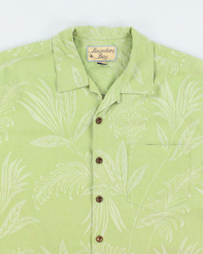 Vintage Boundry Bay Silk Hawaiian Shirt - M