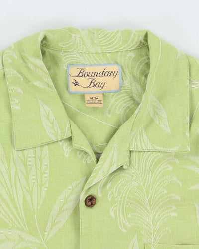 Vintage Boundry Bay Silk Hawaiian Shirt - M