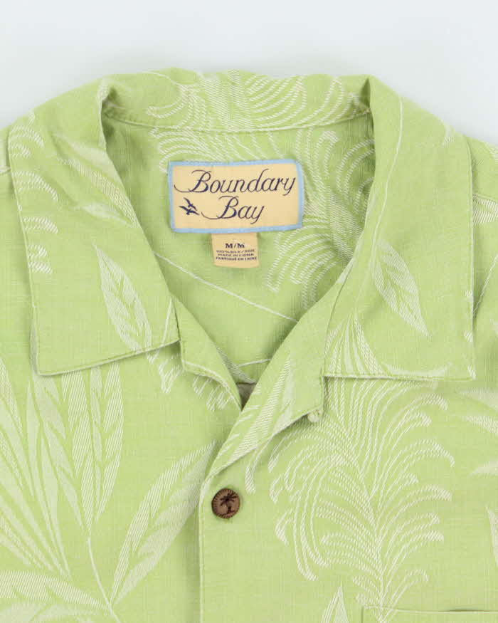 Vintage Boundry Bay Silk Hawaiian Shirt - M