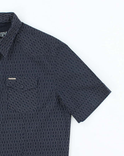 Vintage Y2k 00s Diesel Short Sleeve Shirt - L