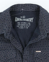 Vintage Y2k 00s Diesel Short Sleeve Shirt - L