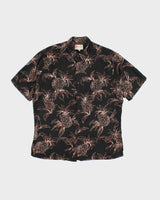 Vintage 90s Hilo Hatties Pineapple Hawaiian Shirt - L