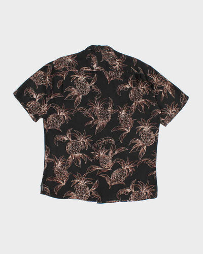 Vintage 90s Hilo Hatties Pineapple Hawaiian Shirt - L