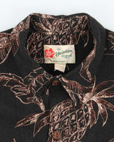 Vintage 90s Hilo Hatties Pineapple Hawaiian Shirt - L