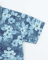 Vintage 90s Campia Hibiscus Flower Pattern Hawaiian Shirt - M