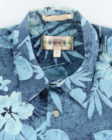 Vintage 90s Campia Hibiscus Flower Pattern Hawaiian Shirt - M