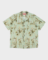 RJC Green Bamboo Hawaiian Shirt - M