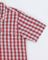 Fjall Raven Red Plaid Work Shirt - L