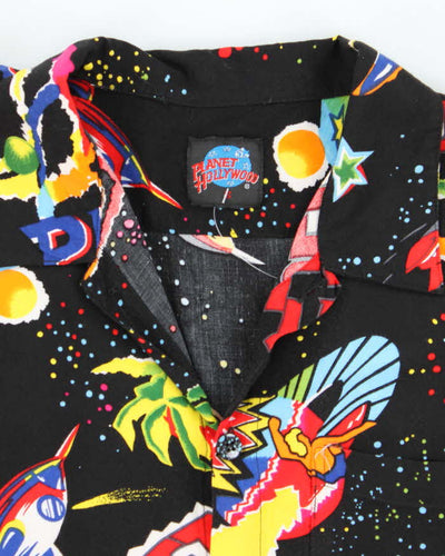 Planet Hollywood Black Print Shirt - S