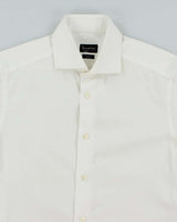 Ermenegildo Zegna White Collared Shirt - M