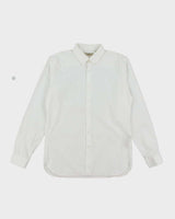 Burberry Men's White Collared Shirt - L