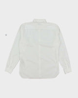 Burberry Men's White Collared Shirt - L