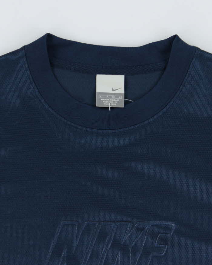Men's Nike Navy Blue Sports Jersey - S
