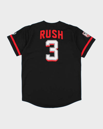 Men's Rush Black Sports Jersey - L