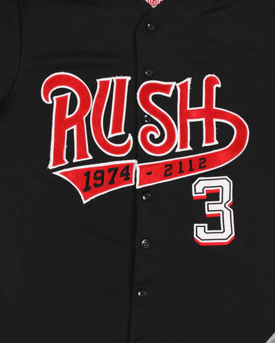 Men's Rush Black Sports Jersey - L