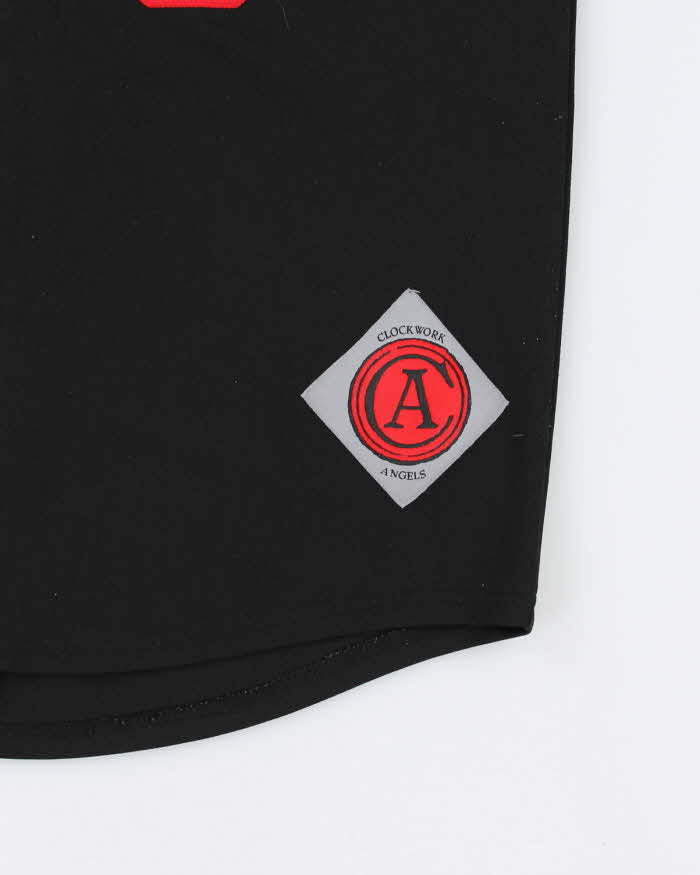 Men's Rush Black Sports Jersey - L