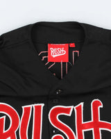 Men's Rush Black Sports Jersey - L