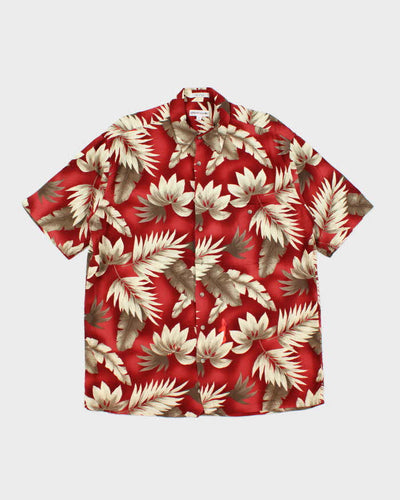 Vintage 90's Pierre Cardin Oversized Hawaiian Shirt - L