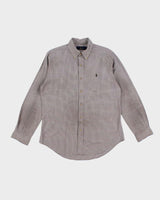 Vintage 2000's Ralph Lauren Lightweight Checked Shirt - M