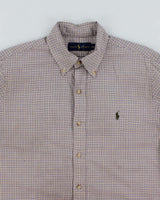 Vintage 2000's Ralph Lauren Lightweight Checked Shirt - M