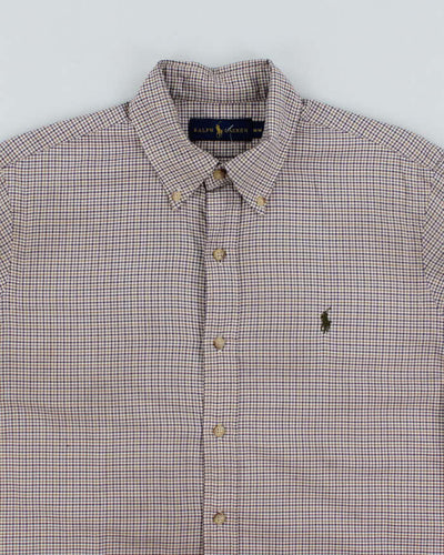Vintage 2000's Ralph Lauren Lightweight Checked Shirt - M