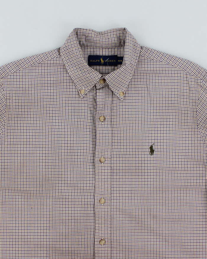 Vintage 2000's Ralph Lauren Lightweight Checked Shirt - M