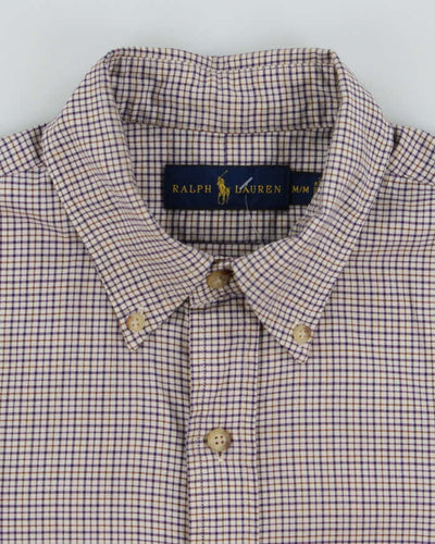 Vintage 2000's Ralph Lauren Lightweight Checked Shirt - M