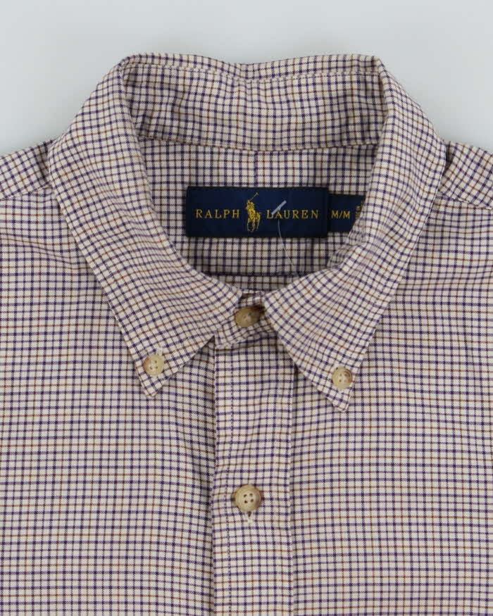 Vintage 2000's Ralph Lauren Lightweight Checked Shirt - M