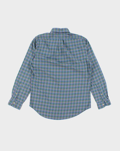 Vintage 2000's Ralph Lauren Small Horse Flannel Shirt - S