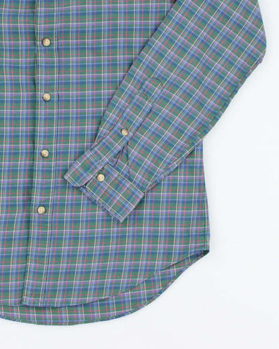 Vintage 2000's Ralph Lauren Small Horse Flannel Shirt - S