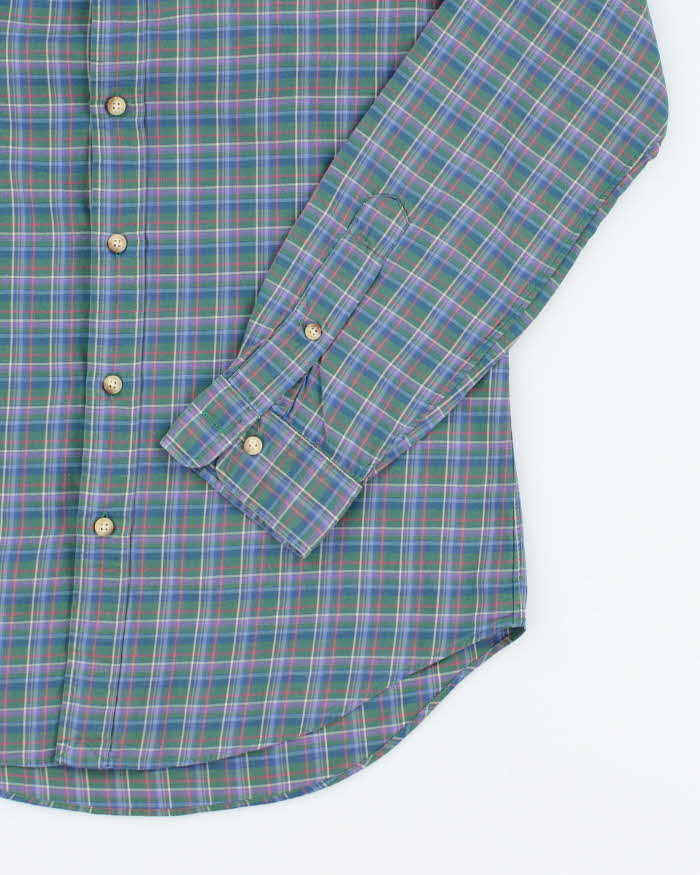 Vintage 2000's Ralph Lauren Small Horse Flannel Shirt - S