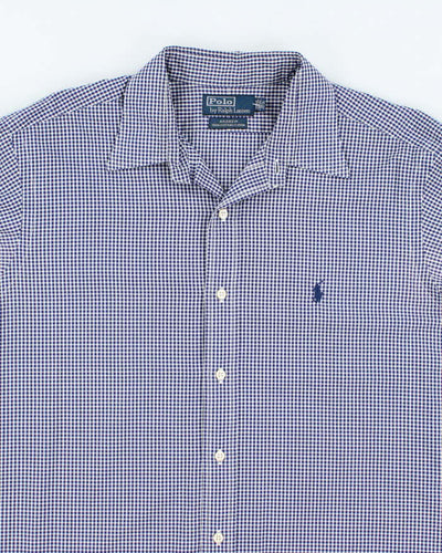 Vintage Ralph Lauren Checked Button Up Shirt - XL