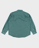 Vintage Woolrich Striped Button Up Shirt - L