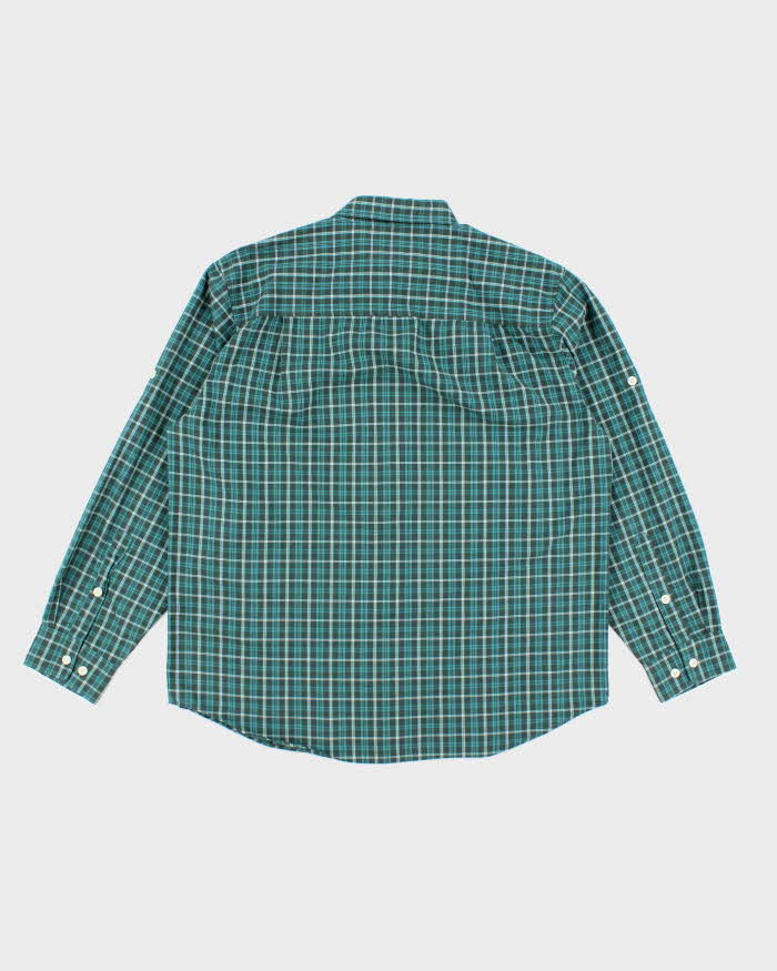 Vintage Woolrich Striped Button Up Shirt - L