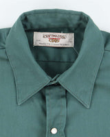 Vintage 70's GWG Craft Master Western Snap Button Shirt - S