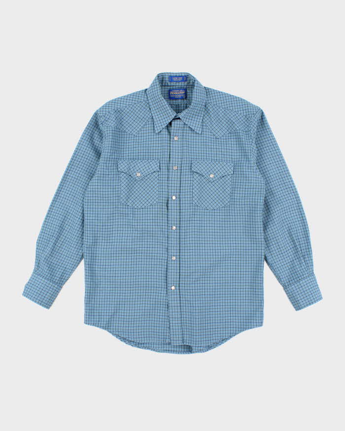 Vintage 90's Pendleton Wool Blend Western Style Shirt - M