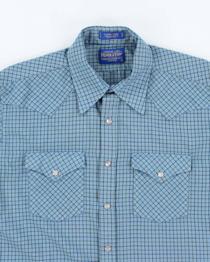Vintage 90's Pendleton Wool Blend Western Style Shirt - M