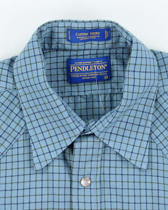Vintage 90's Pendleton Wool Blend Western Style Shirt - M