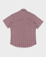 Vintage 90's Wrangler Checked Snap Button Shirt - M