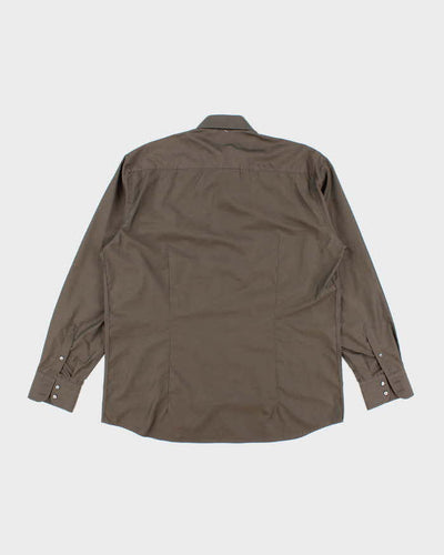 Vintage Dolce & Gabbana Textured Button Up Shirt - L