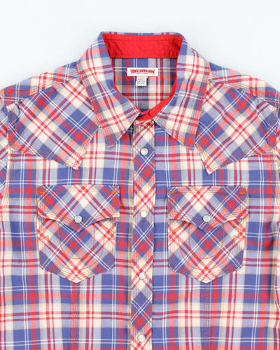 Vintage 2000's True Religion Sleeve Printed Western Shirt - M