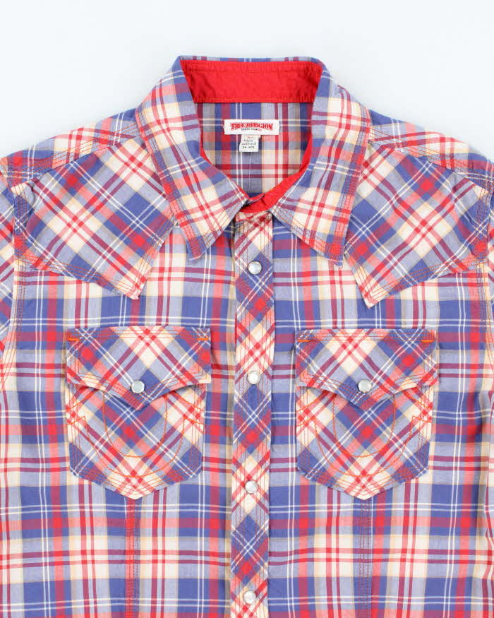 Vintage 2000's True Religion Sleeve Printed Western Shirt - M