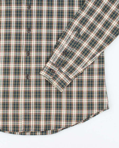 Vintage 2000's Ralph Lauren Striped Flannel Shirt - L