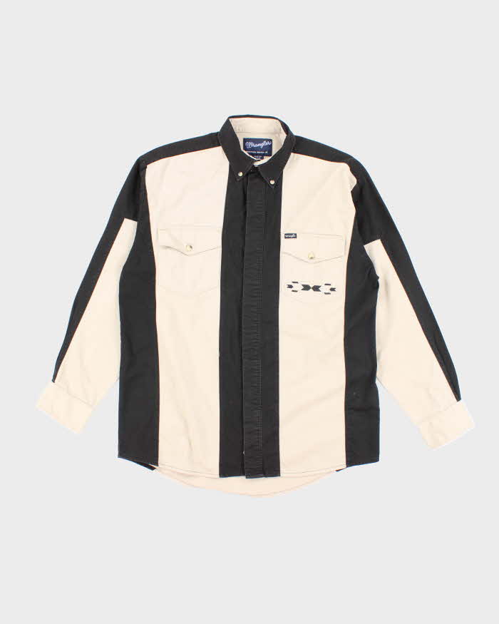 Vintage 90's Wrangler Heavyweight Western Style Shirt - M