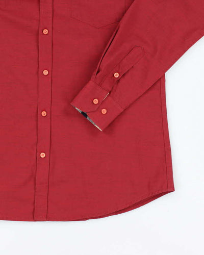Vintage Burberry London Small Logo Button Up Shirt - XL