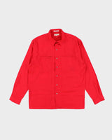 Vintage 90's Yves Saint Laurent Double Pocket Plain Shirt - XL