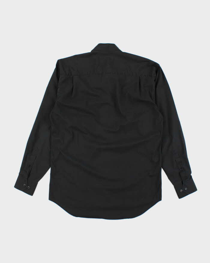 Vintage 90's Christian Dior Judo Collar Plain Shirt - L